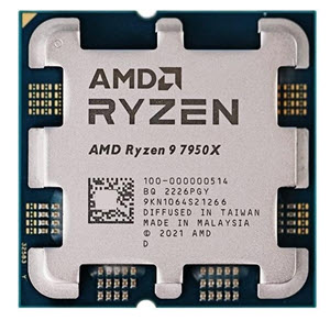 Milwaukee PC - AMD Ryzen™ 9 7950X - AM5, 16c/32t, PCIe5.0, 5.70GHz, Radeon Gfx, Unlocked, Tray