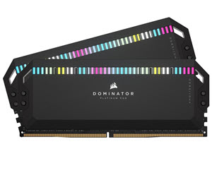 Milwaukee PC - CORSAIR Dominator Platinum RGB 64GB Kit (2 x 32GB) DDR5-6800, XMP 3.0, Black 