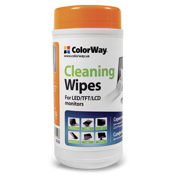 Milwaukee PC - Cleaner ColorWay wipes for LCD and TFT screens 100 pcs (CW-1071)