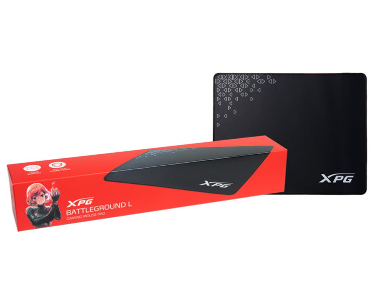 Milwaukee PC - XPG Battleground Large Mousepad - :Exoskeleton Totem Edition, Black, 420x335 mm (16.5x13.1in), microfiber