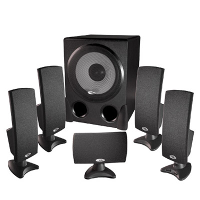 Milwaukee PC - Cyber Acoustics 5.1 Black Speaker System