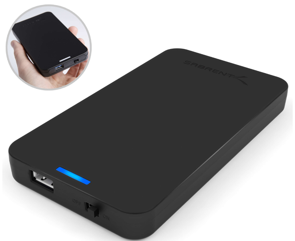 Milwaukee PC - Sabrent 2.5" SATA to USB 3.0 Tool-free External Hard Drive Enclosure [Optimized For SSD, Support UASP SATA III] Black 
