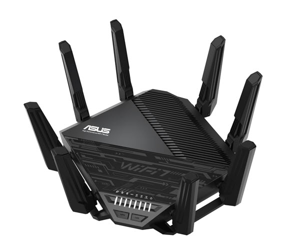 Milwaukee PC - RT-BE96U Tri-Band WiFi 7 Router with dual 10G Port, AiMesh for mesh WiFi, AiProtection Pro network security