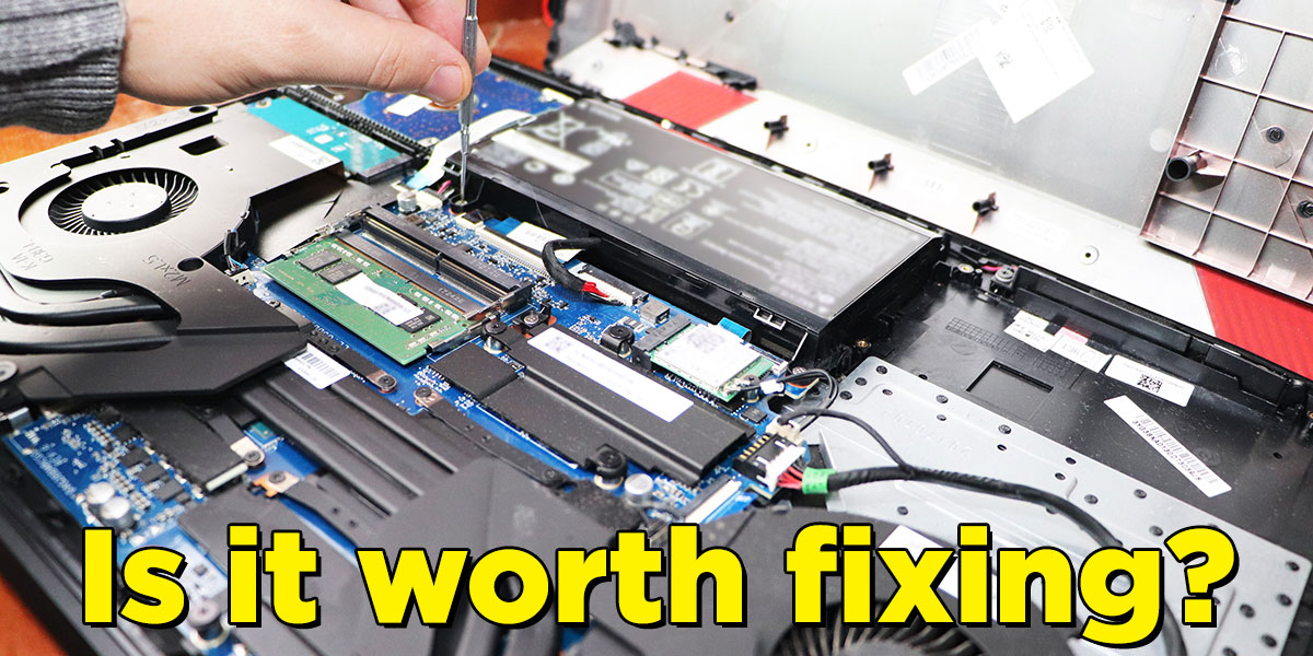 Is It Worth Repairing a Laptop?