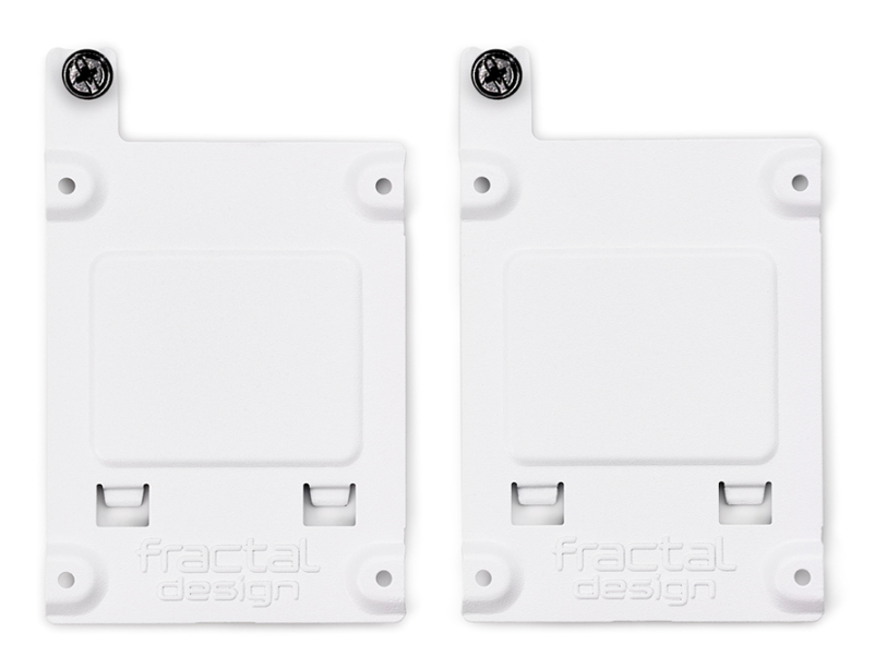 Milwaukee PC - Fractal SSD Bracket Kit - Type A,  White