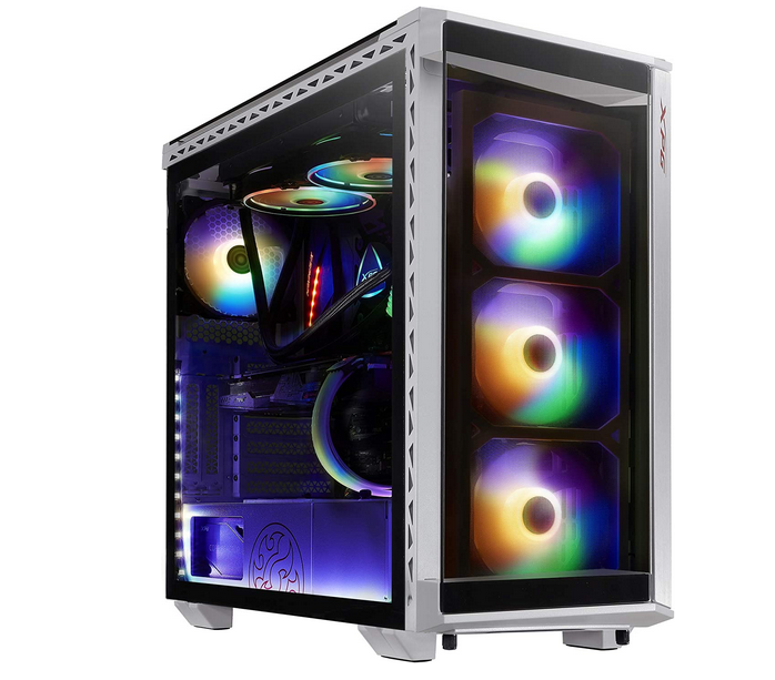 Milwaukee PC - XPG BATTLECRUISER White - ATX, No PS, ARGB Fans, TG window
