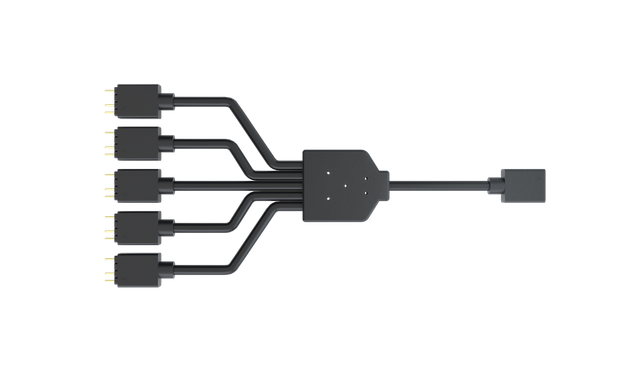 Milwaukee PC - Cooler Master Addressable RGB 1-to-5 Splitter Cable