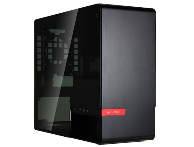 Milwaukee PC - InWin 901 Mini-ITX Aluminum, miniITX, No PSU, TG, RETAIL