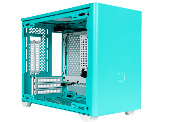 Milwaukee PC - Cooler Master NR200P Caribbean Blue SFF Mini ITX TG, No PS