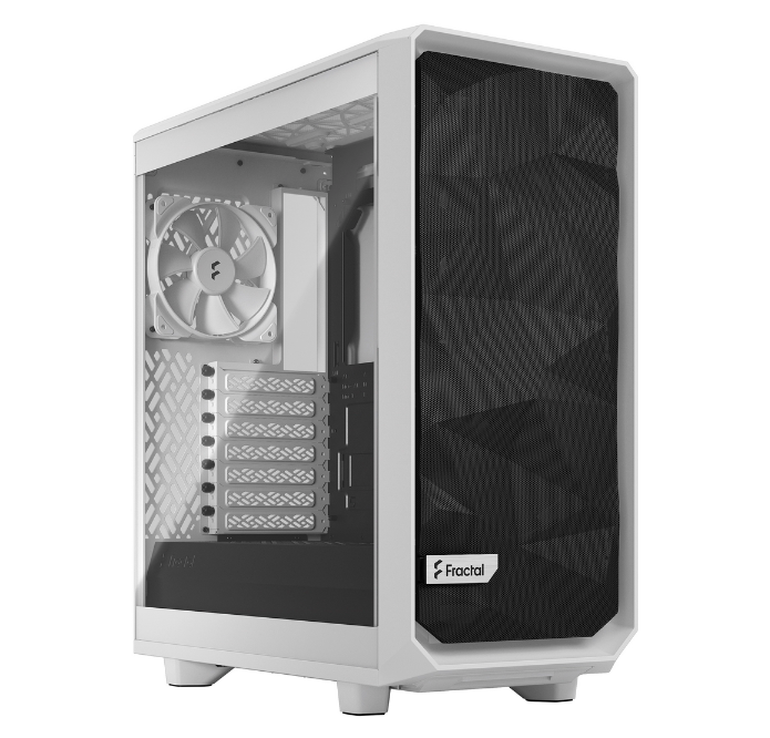 Milwaukee PC - Fractal Design Meshify 2 Compact Lite Mid-Tower 3xFans No PS  White CTG