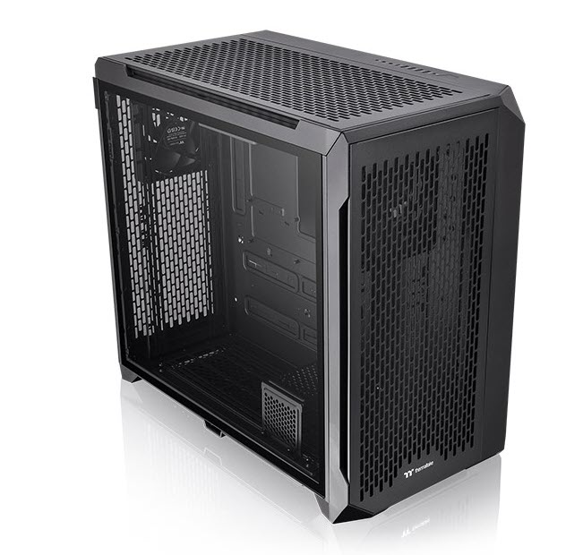 Milwaukee PC - Thermaltake CTE C750 Air Black Full Tower, No PSU, 3 x 140m Fans, TG, Black