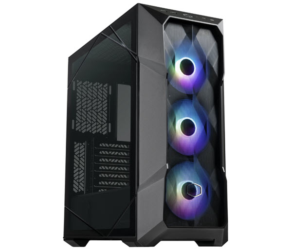 Milwaukee PC - Cooler Master TD500 Mesh V2 ARGB ATX Black Mid-Tower - No PSU, 3xARGB 120mm Fans, TG 
