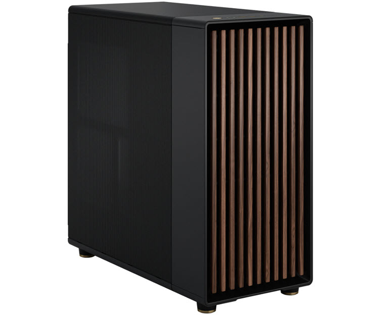 Milwaukee PC - Fractal Design North XL Black Walnut Mesh - No PS, ATX, Mid-Tower, 3x140mm Fans
