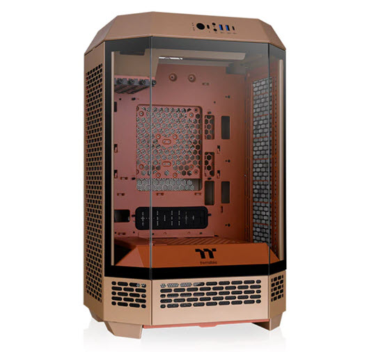 Milwaukee PC - Thermaltake Tower 300 Gravel Sand Micro Tower - No PSU, 2x140mm PWM Fans, Modular Design, TG