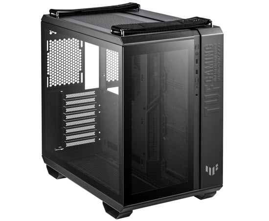 Milwaukee PC - Asus TUF Gaming GT502 Mid Tower - No PSU, Dual Chamber, Handles, 2 x TG 