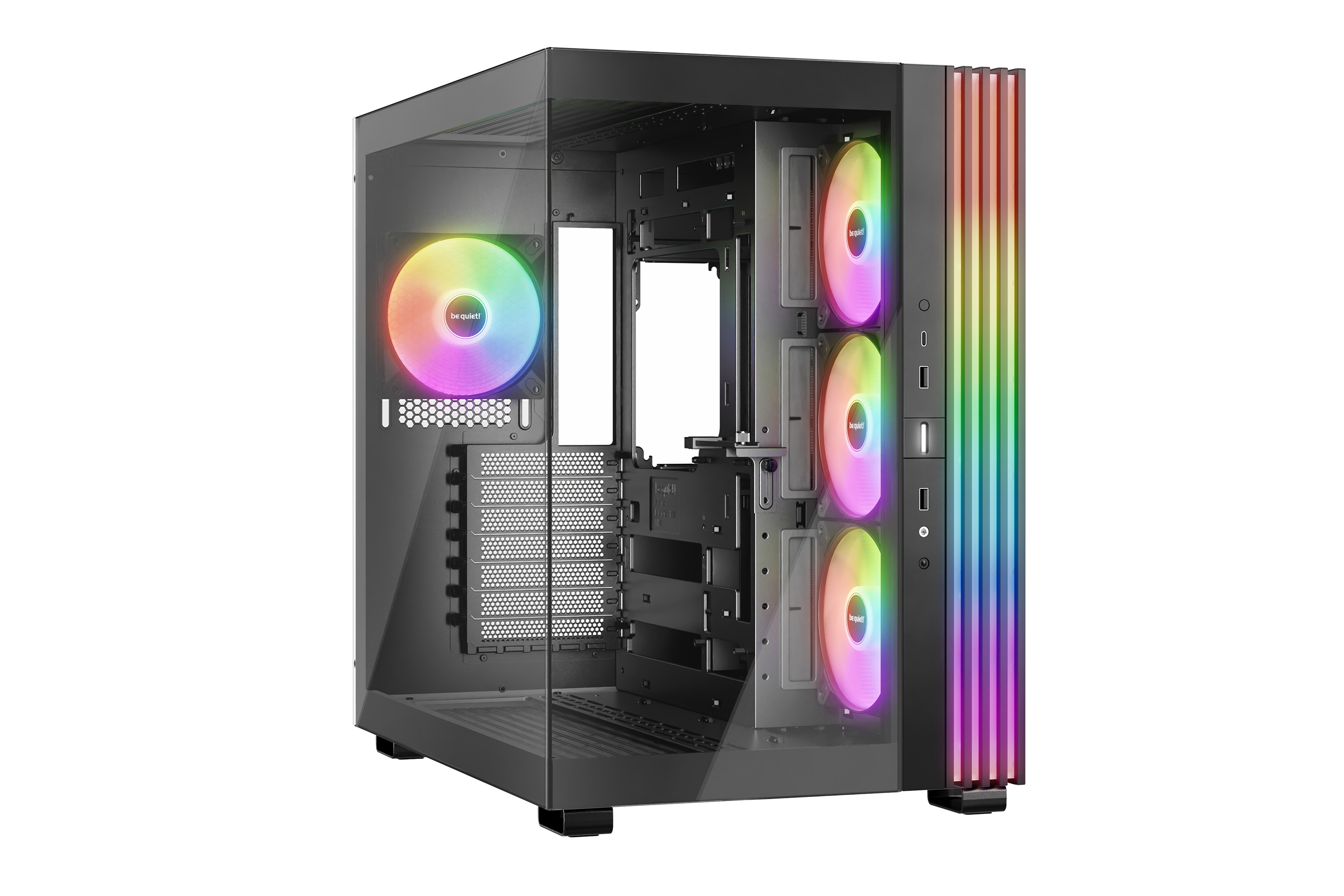 Milwaukee PC - be quiet! LIGHT BASE 600 LX (black) - ATX, No PS, TG, ARGB