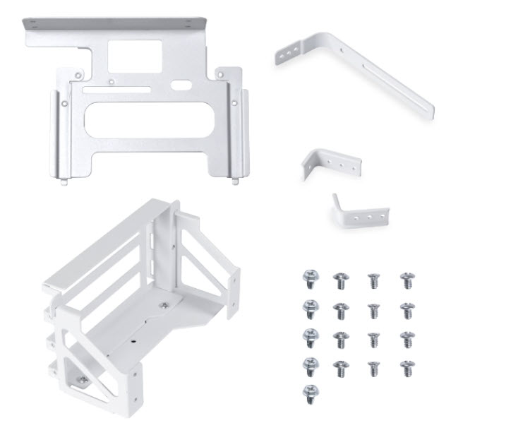 Milwaukee PC - Lian-Li O11DE-9W (White) Upright GPU bracket for 40 series GPU