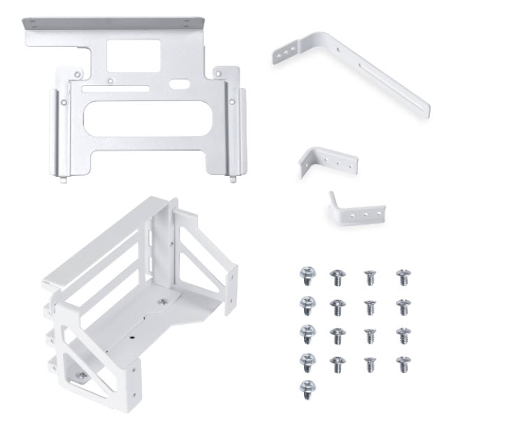 Milwaukee PC - Lian-Li O11DE-9W (White) Upright GPU bracket for 40 series GPU