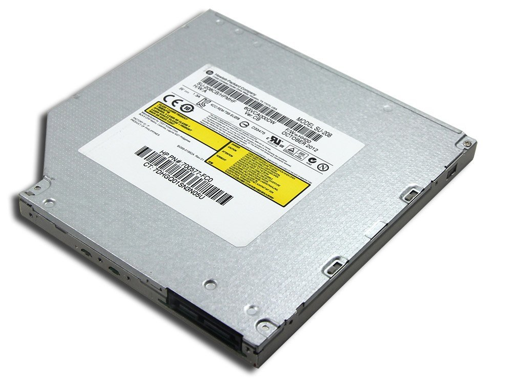 Milwaukee PC - SU-208 8x Ultra Slim DVD-RW SATA Notebook Internal