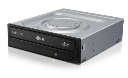 Milwaukee PC - LG Storage DVDRW 24X SATA OEM Drive without software Black