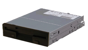 Milwaukee PC - Disk Drive 3.5" 1.44MB Black