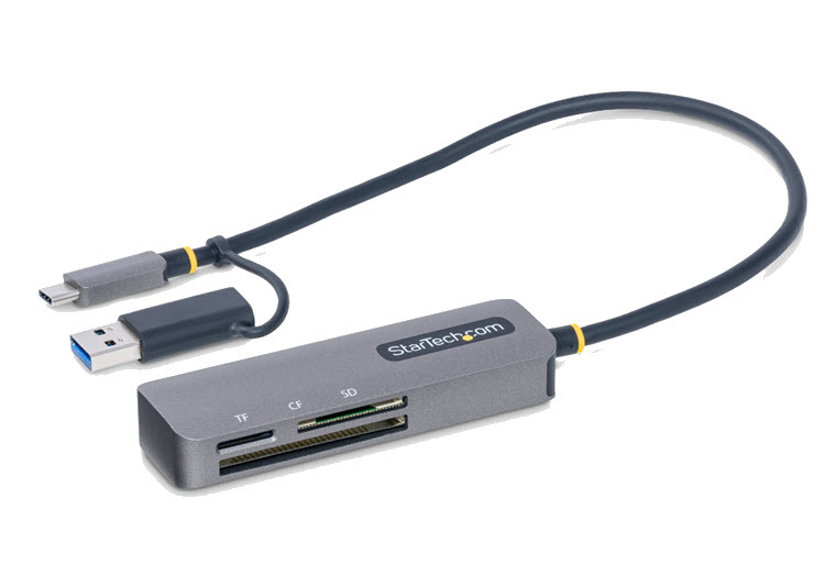 Milwaukee PC - StarTech USB Multi-Media Card Reader - SD/microSD/CompactFlash, USB-CC