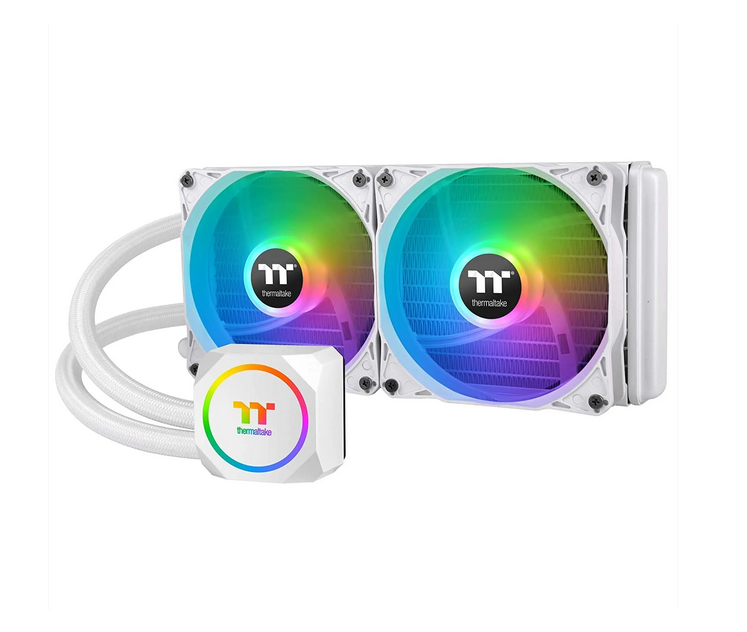 Milwaukee PC - Thermaltake TH240 ARGB Snow (White) - All-In-One Liquid Cooler AMD/Intel