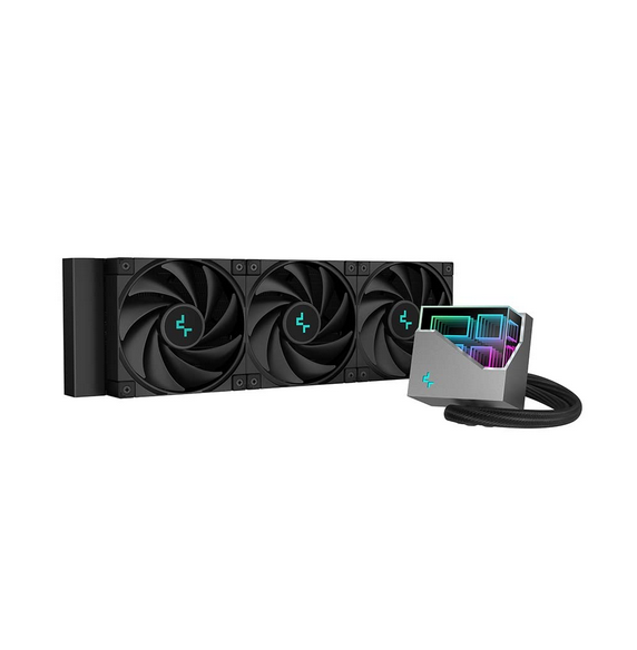 Milwaukee PC - DeepCool LT720 Liquid Cooler - 360mm Radiator, ARGB Infinity Mirror
