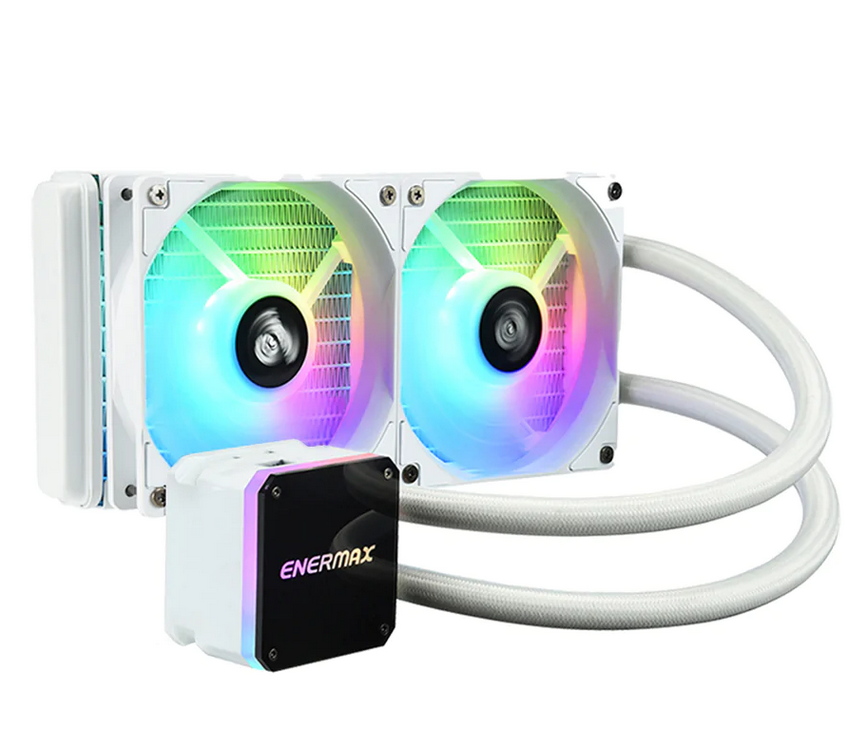 Milwaukee PC - ENERMAX LIQMAX III 240mm White - ARGB, AIO Liquid Cooler, Support s1700 and AM5