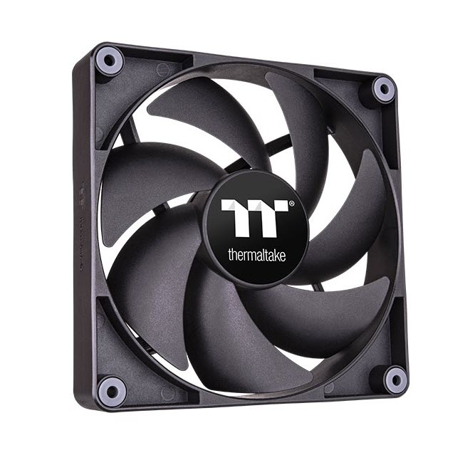 Milwaukee PC - Thermaltake CT140 PC - 140mm  Fan,  2 Pk, Black