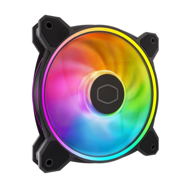 Milwaukee PC - Cooler Master MasterFan MF120 HALO² Black - ARGB, Single Fan