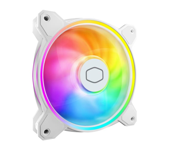 Milwaukee PC - Cooler Master MasterFan MF120 HALO² White - ARGB