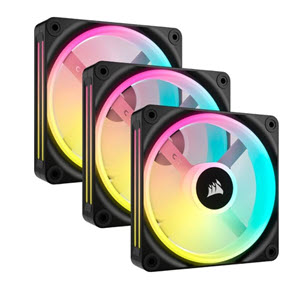 Milwaukee PC - CORSAIR iCUE LINK QX120 RGB 120mm PWM PC Fans Starter Kit with iCUE LINK System Hub