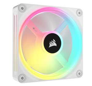 Milwaukee PC - CORSAIR iCUE LINK QX120 RGB 120mm PWM PC Fan Expansion Kit - White