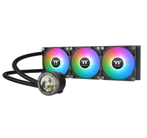 Milwaukee PC - ThermalTake TH360 V2 Ultra ARGB Sync AIO  Liquid Cooler - AMD/Intel , 2.1" LCD Display