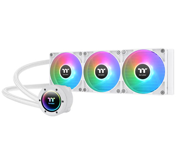 Milwaukee PC - Thermaltake TH420 V2 ARGB Sync All-In-One Liquid Cooler - Snow Edition - AMD/Intel