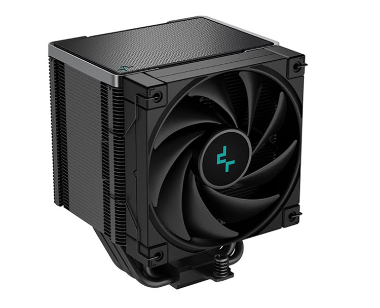 Milwaukee PC - DeepCool AK500 ZERO DARK (Black) - AMD/Intel Multi Socket CPU cooler - 120mm fan