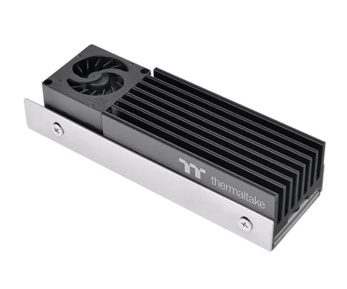 Milwaukee PC - Thermaltake MS-1 M.2 2280 SSD Cooler - M.2 Gen 5 SSDs 1x20mm Fan