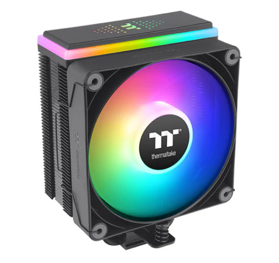 Milwaukee PC - Thermaltake ASTRIA 200 ARGB Lighting CPU Cooler - AMD/Intel,120mm PWM ARGB Fan, 210W TDP