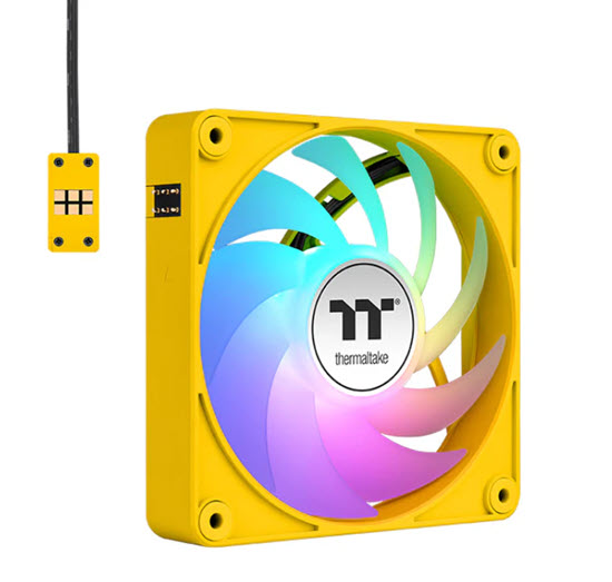 Milwaukee PC - TT CT140 EX ARGB Sync 140mm PWM Fans(Bumblebee) 3-pack