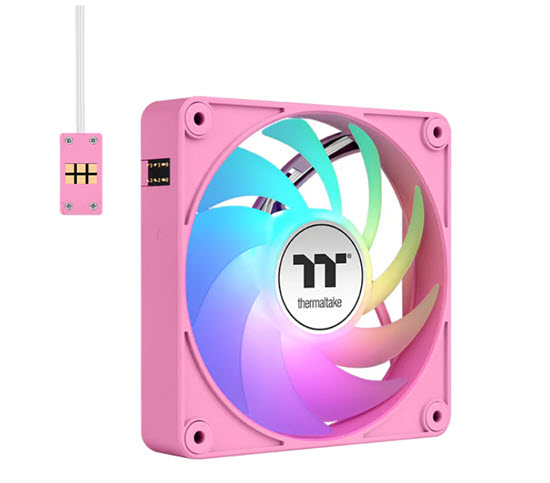 Milwaukee PC - TT CT140 EX ARGB Sync 140mm PWM Fans(Bubble Pink) 3-pack