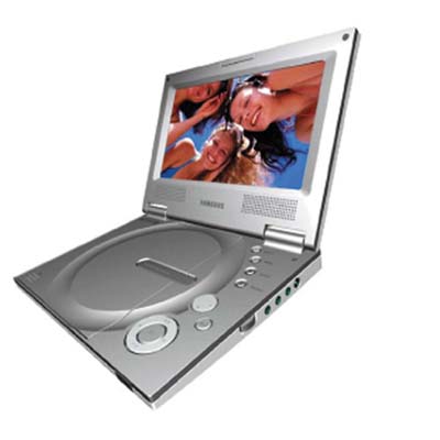 Milwaukee PC - Samsung DVD-L70 7" Portable DVD Player