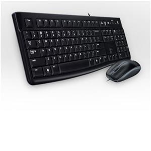 Milwaukee PC - Logitech MK120 Wired Keyboard and Mouse Combo