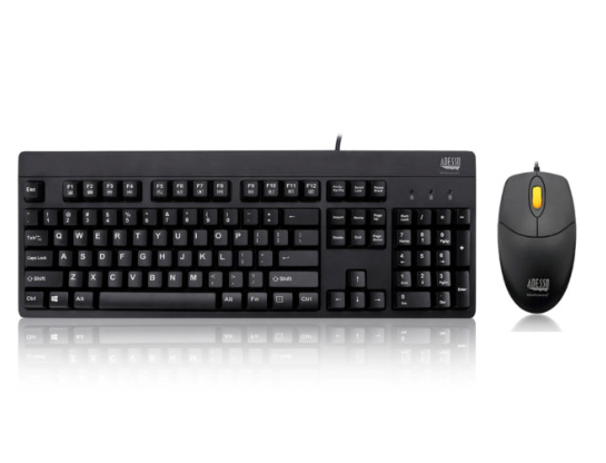 Milwaukee PC - EasyTouch™ 630CB – Antimicrobial Waterproof Keyboard and Mouse Combo