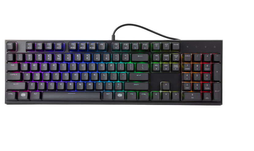 Milwaukee PC - Cooler Master MasterSet MS120,  Mouse & Keyboard