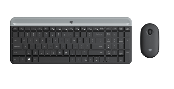 Milwaukee PC - Logitech MK470 Slim Wireless Keyboard & Mouse Combo