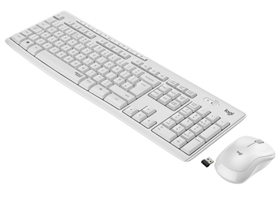 Milwaukee PC - Logitech MK295 Silent Wireless Keyboard/Mouse Combo White