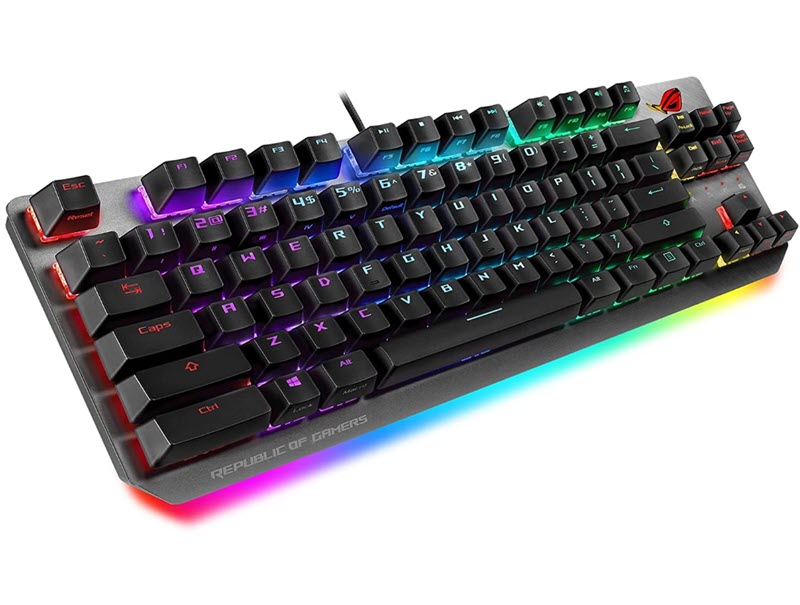 Milwaukee PC - ROG Strix Scope NX TKL RGB Gaming Keyboard RGB Red Switches