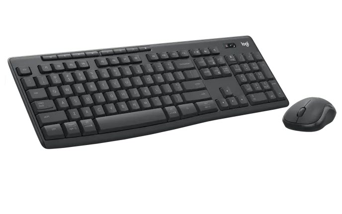 Milwaukee PC - MK370   Keyboard/Mouse, Wireless Black