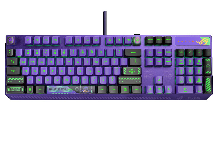 Milwaukee PC - ROG Strix Scope RX EVA Edition - ROG RX Optical Switches -Red/Blue,  AURA Sync